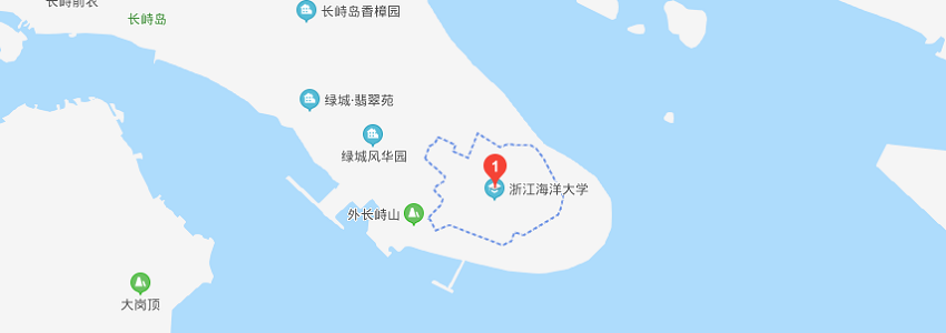 浙江海洋大学平面地图图片